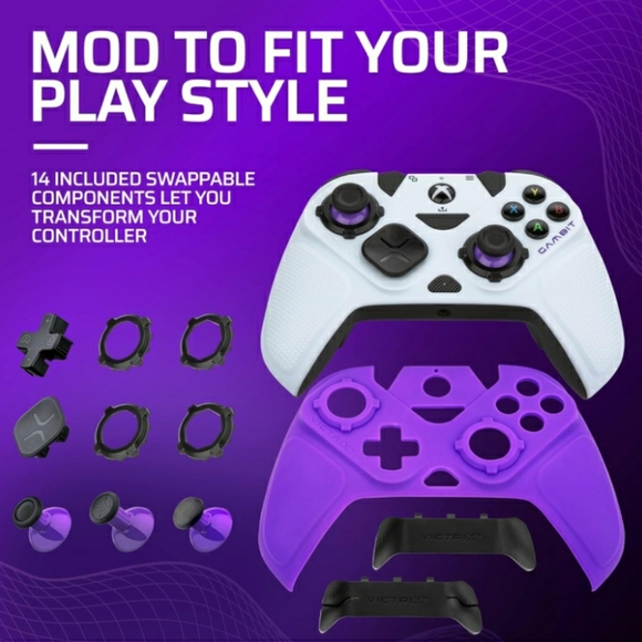 Xbox Victrix Gambit Dual Core Tournament Wired Gaming Controller - Picture 3 of 11